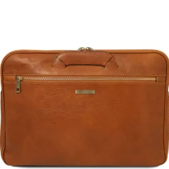 Dokumenten - Tasche aus Leder