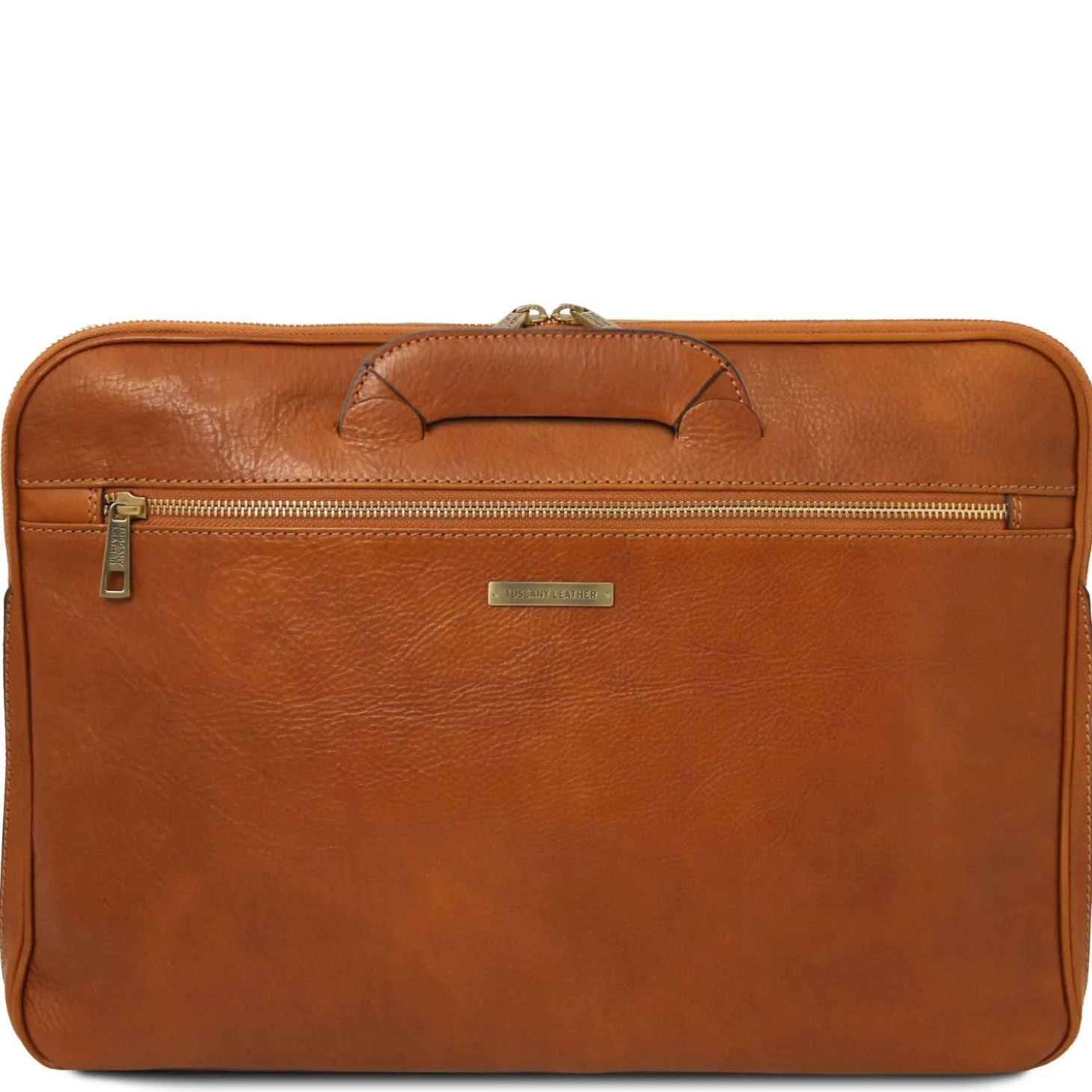 Dokumenten - Tasche aus Leder