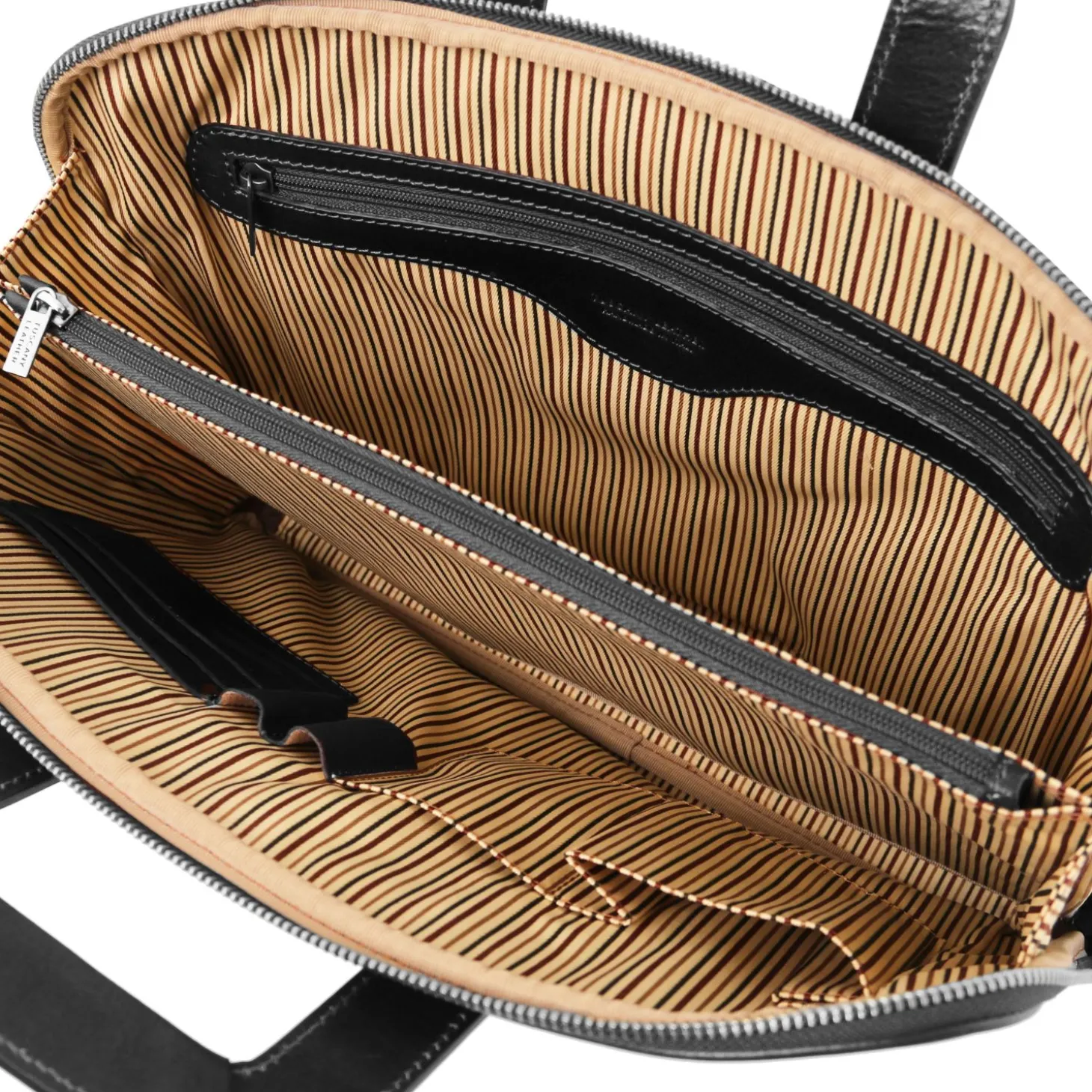 Dokumenten - Tasche aus Leder