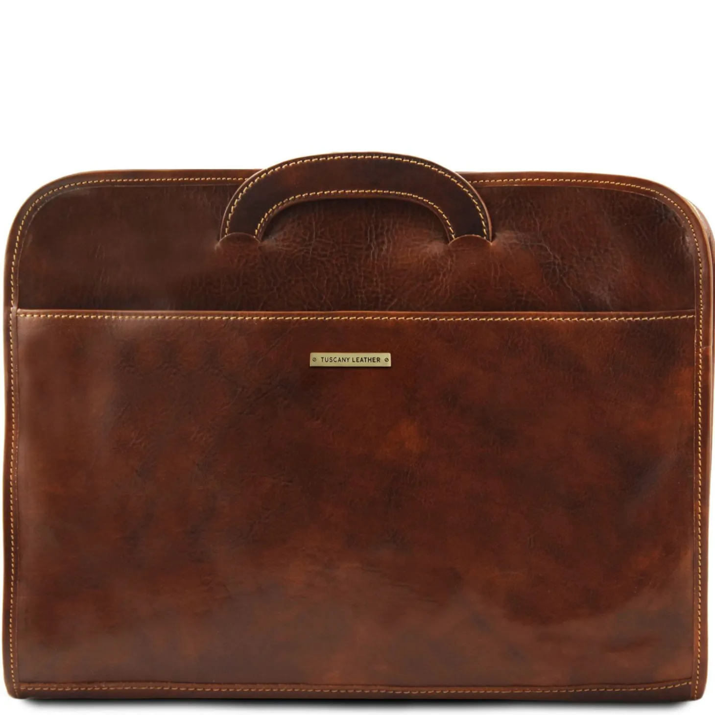 Dokumenten - Tasche aus Leder
