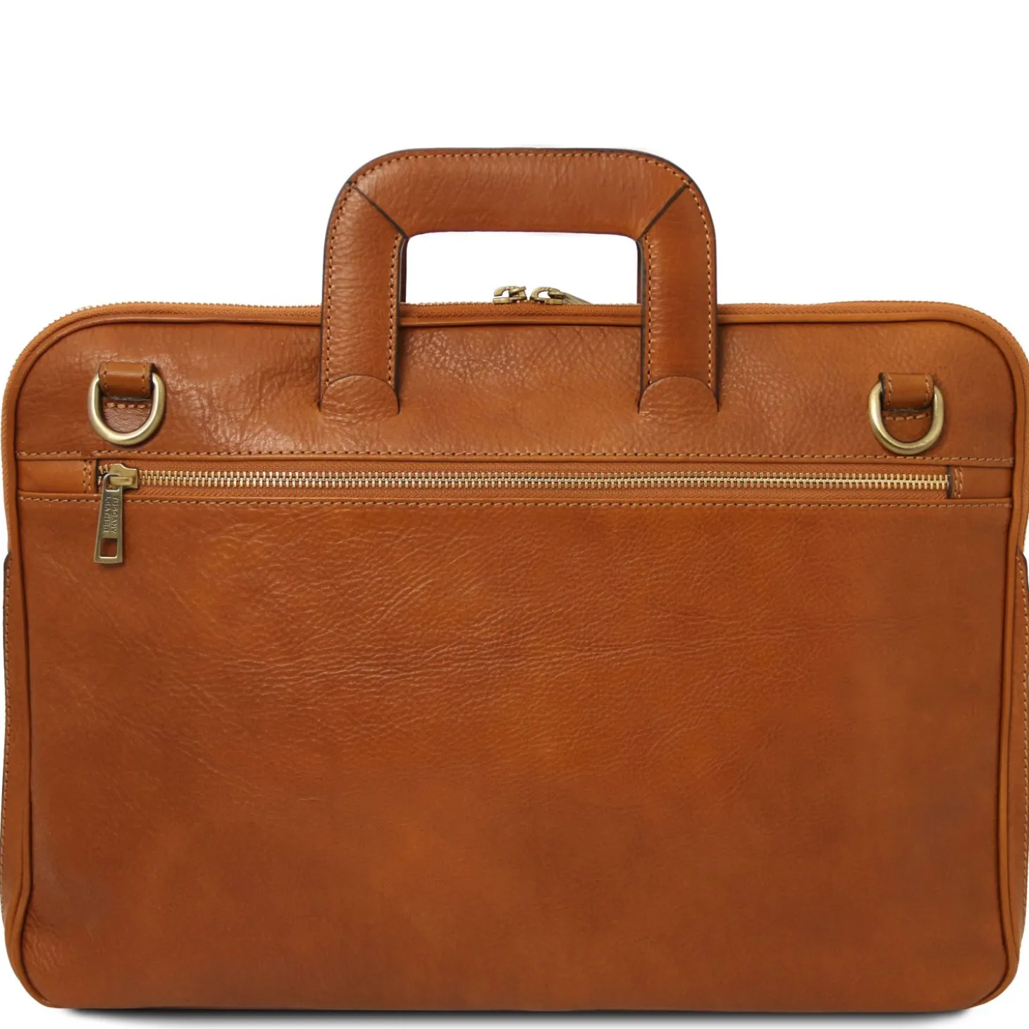 Dokumenten - Tasche aus Leder