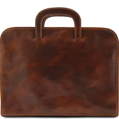 Dokumenten - Tasche aus Leder
