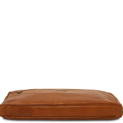 Dokumenten - Tasche aus Leder