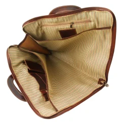 Dokumenten - Tasche aus Leder