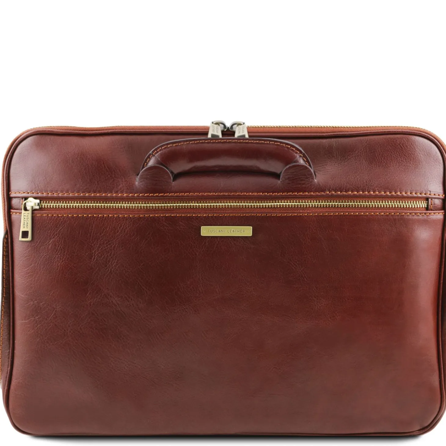 Dokumenten - Tasche aus Leder