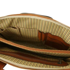 Dokumenten - Tasche aus Leder