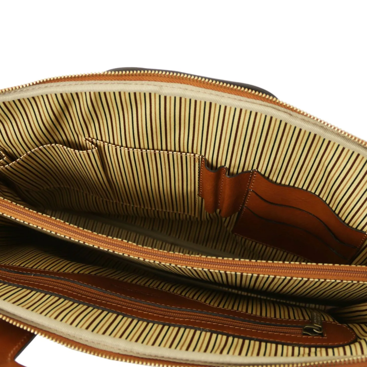 Dokumenten - Tasche aus Leder