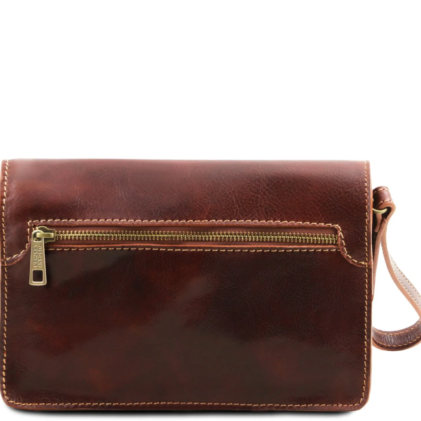 Elegante Handgelenktasche/Herrentasche aus Leder