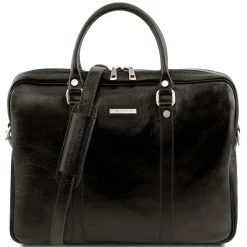 Elegante Laptop Aktentsche aus Leder