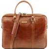Elegante Laptop Aktentsche aus Leder