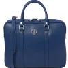 Elegante Laptop Aktentsche aus Saffiano Leder