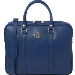 Elegante Laptop Aktentsche aus Saffiano Leder