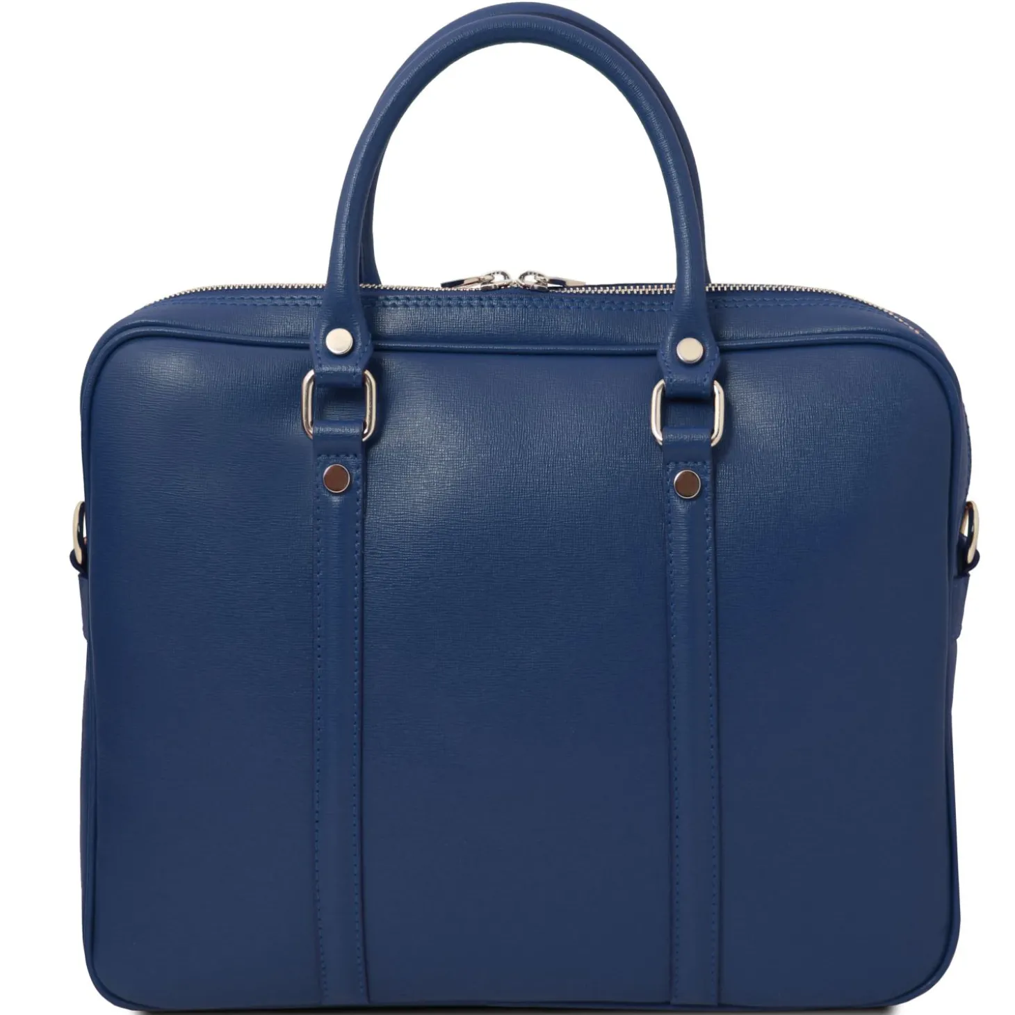 Elegante Laptop Aktentsche aus Saffiano Leder