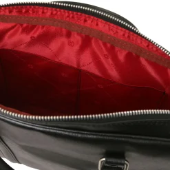 Elegante Laptop Aktentsche aus Saffiano Leder