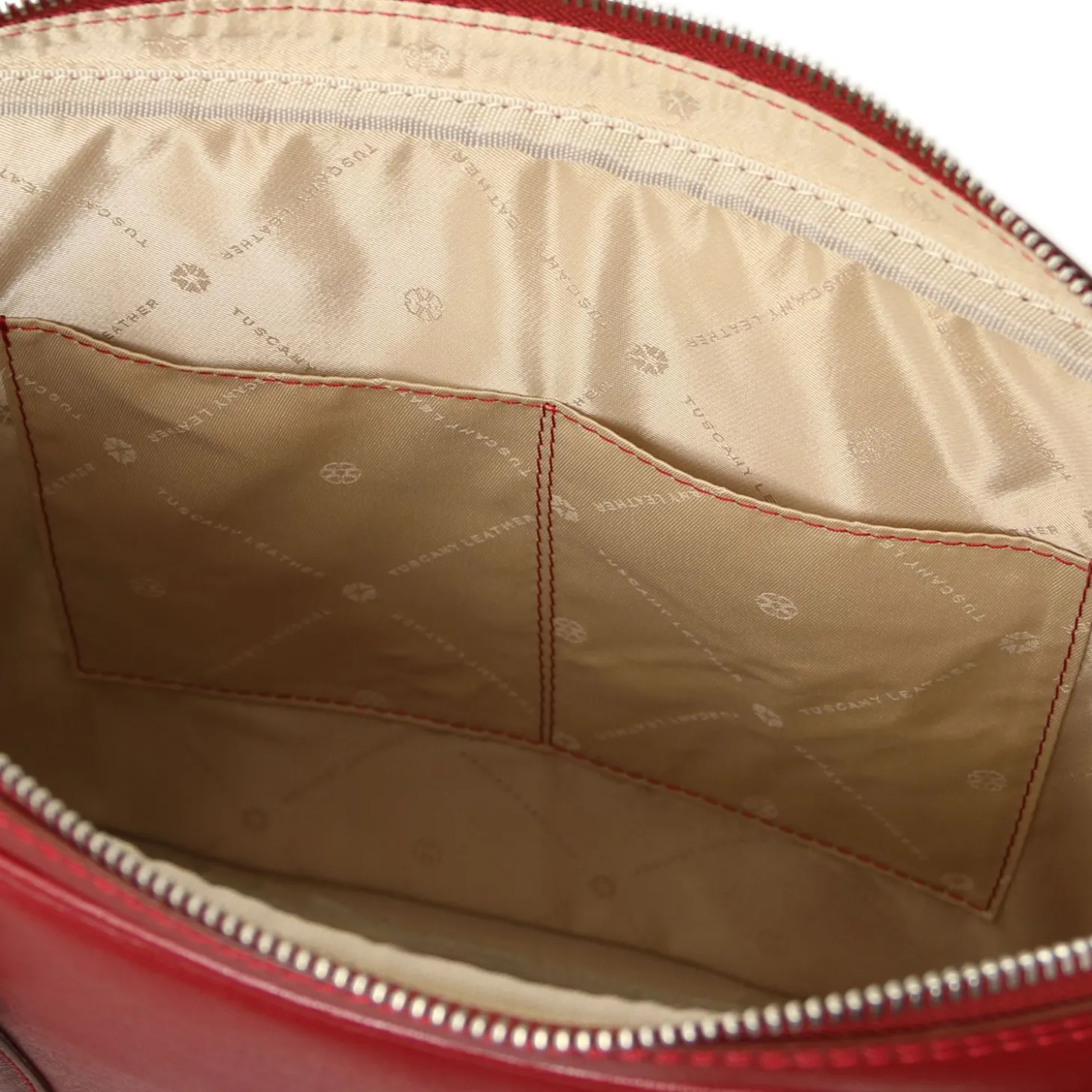 Elegante Laptop Aktentsche aus Saffiano Leder