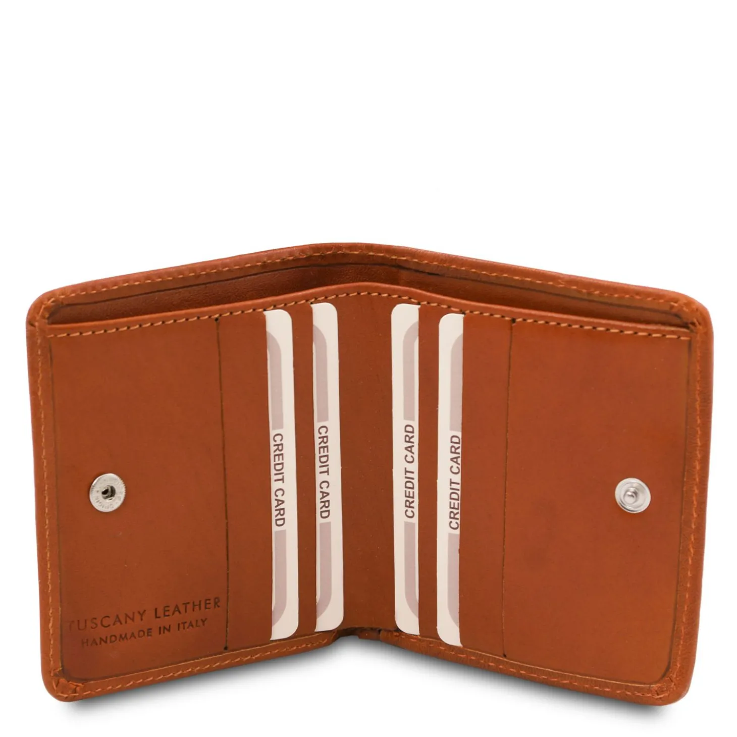 Exklusive Brieftasche aus Leder mit Münzfach