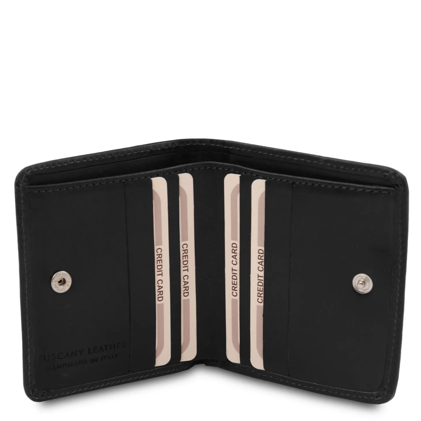 Exklusive Brieftasche aus Leder mit Münzfach