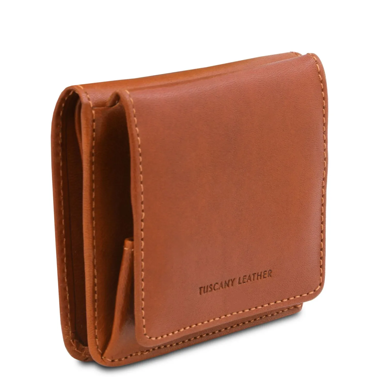 Exklusive Brieftasche aus Leder mit Münzfach