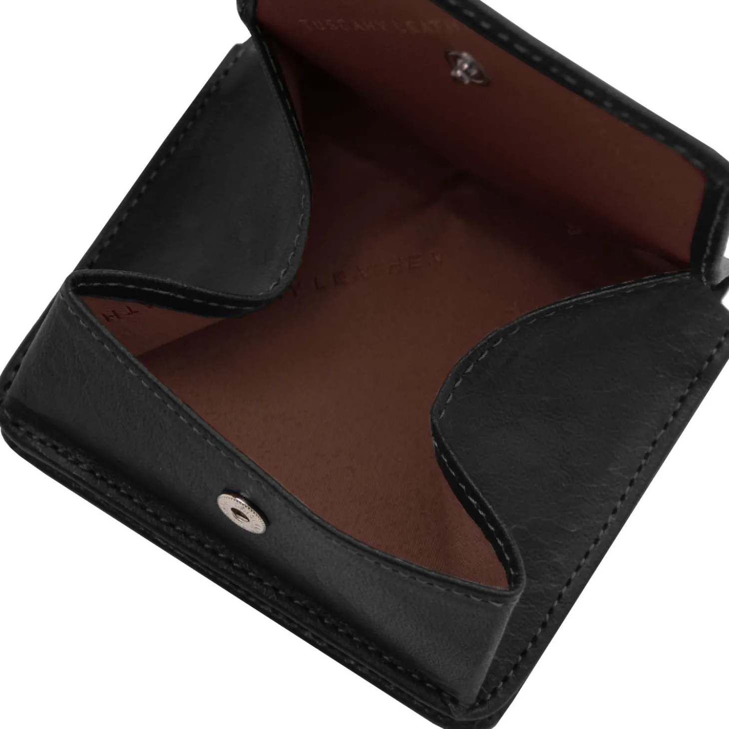 Exklusive Brieftasche aus Leder mit Münzfach