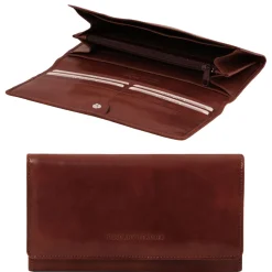 Exklusive Damenbrieftasche aus Leder