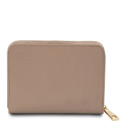 Exklusive Damenbrieftasche aus Leder mit Rundum-Reißverschluss