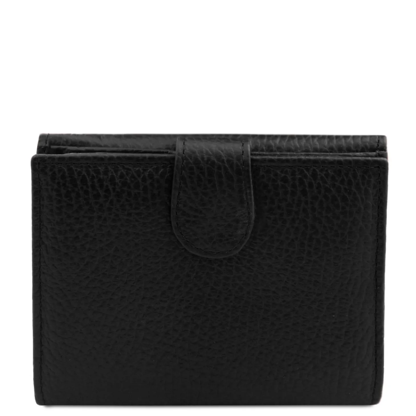 Exklusive Damenbrieftasche aus Leder mit 3 Scheinfächern und Münzfach