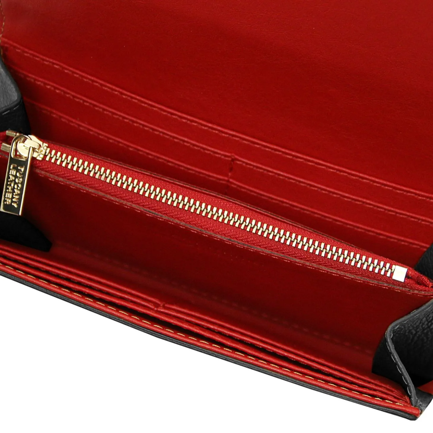 Exklusive Damenbrieftasche aus Leder - Gross