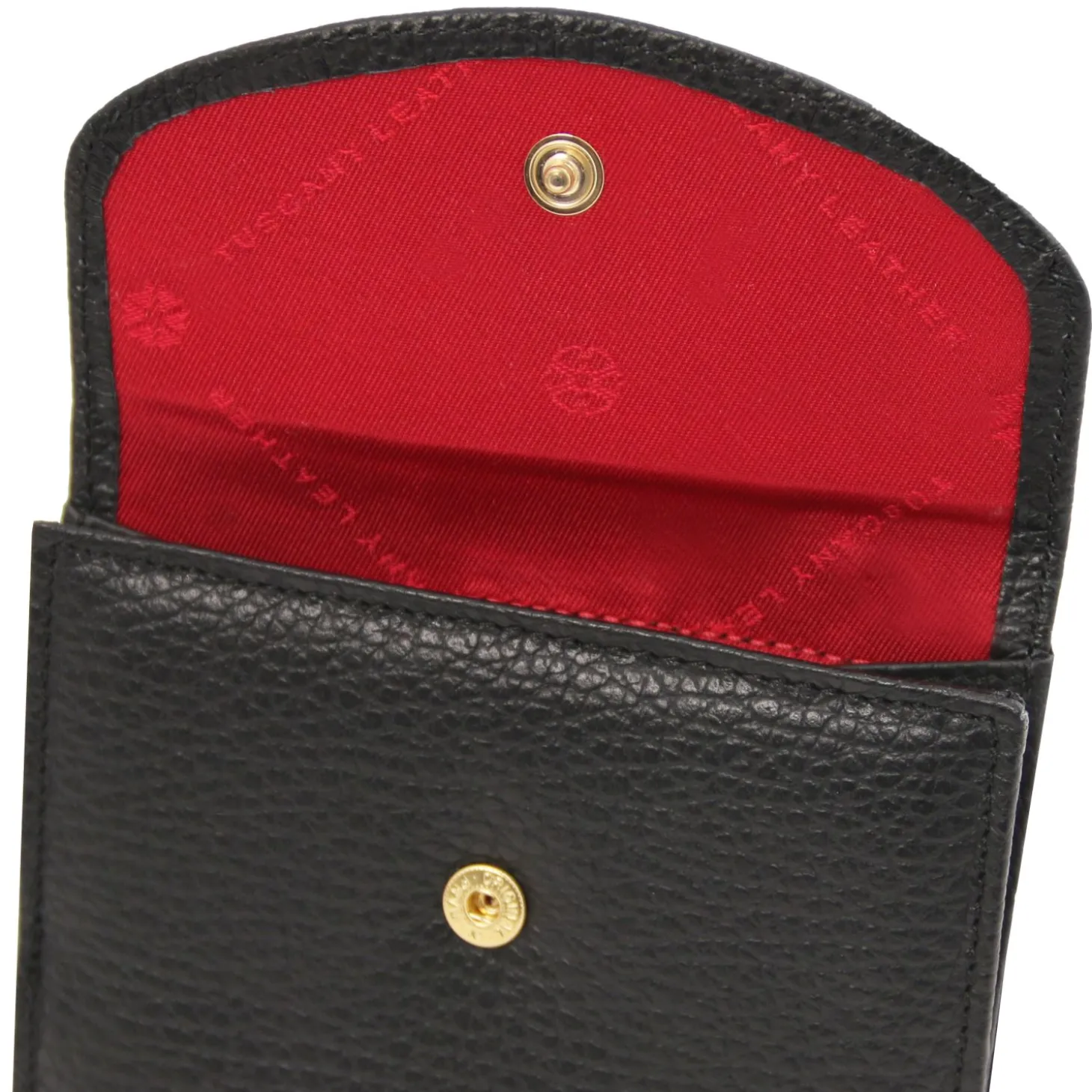 Exklusive Damenbrieftasche aus Leder mit 3 Scheinfächern und Münzfach