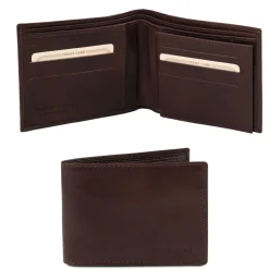 Exklusive Herren Brieftasche aus Leder mit 3 Scheinfächern