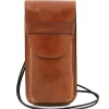 Exklusives Brillenetui aus Leder/Smartphone Etui aus Leder Gross