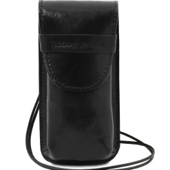 Exklusives Brillenetui aus Leder/Smartphone Etui aus Leder Gross