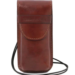 Exklusives Brillenetui aus Leder/Smartphone Etui aus Leder Gross