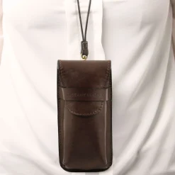 Exklusives Brillenetui aus Leder/Smartphone Etui aus Leder Gross