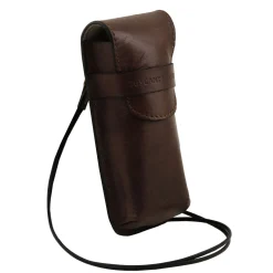Exklusives Brillen-/Smartphone-/Uhren - Etui aus Leder