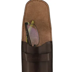 Exklusives Brillen-/Smartphone-/Uhren - Etui aus Leder