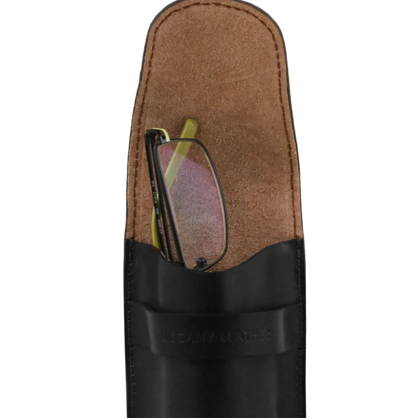 Exklusives Brillen-/Smartphone-/Uhren - Etui aus Leder