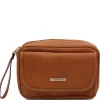 Handgelenktasche/Herrentasche aus Leder