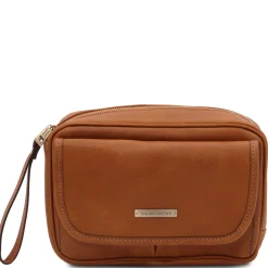 Handgelenktasche/Herrentasche aus Leder