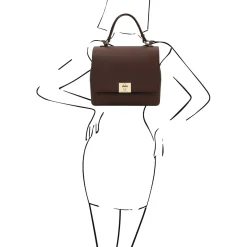 Handtasche aus Kalbsleder