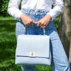 Handtasche aus Kalbsleder