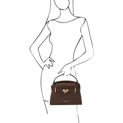 Handtasche aus Leder