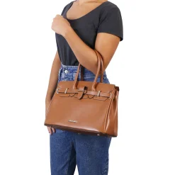 Handtasche aus Leder