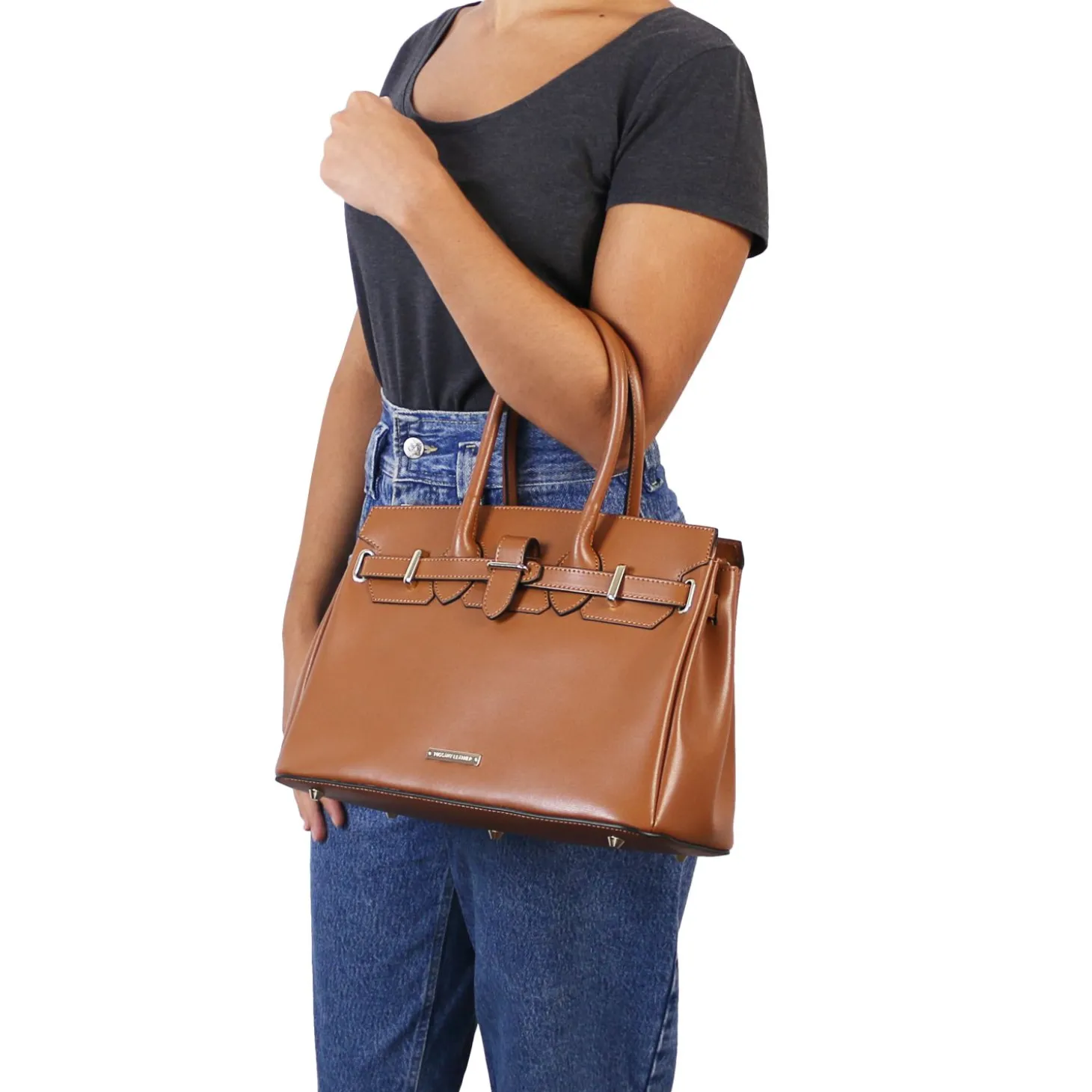 Handtasche aus Leder