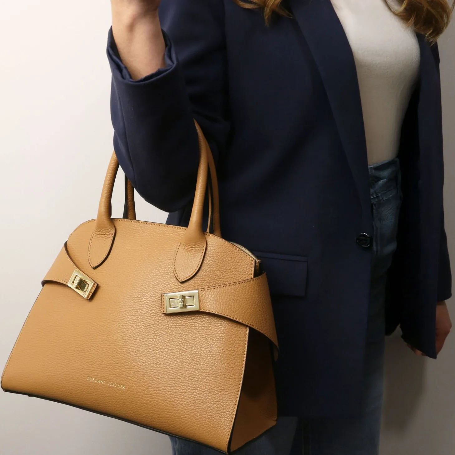 Handtasche aus Leder