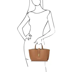 Handtasche aus Leder