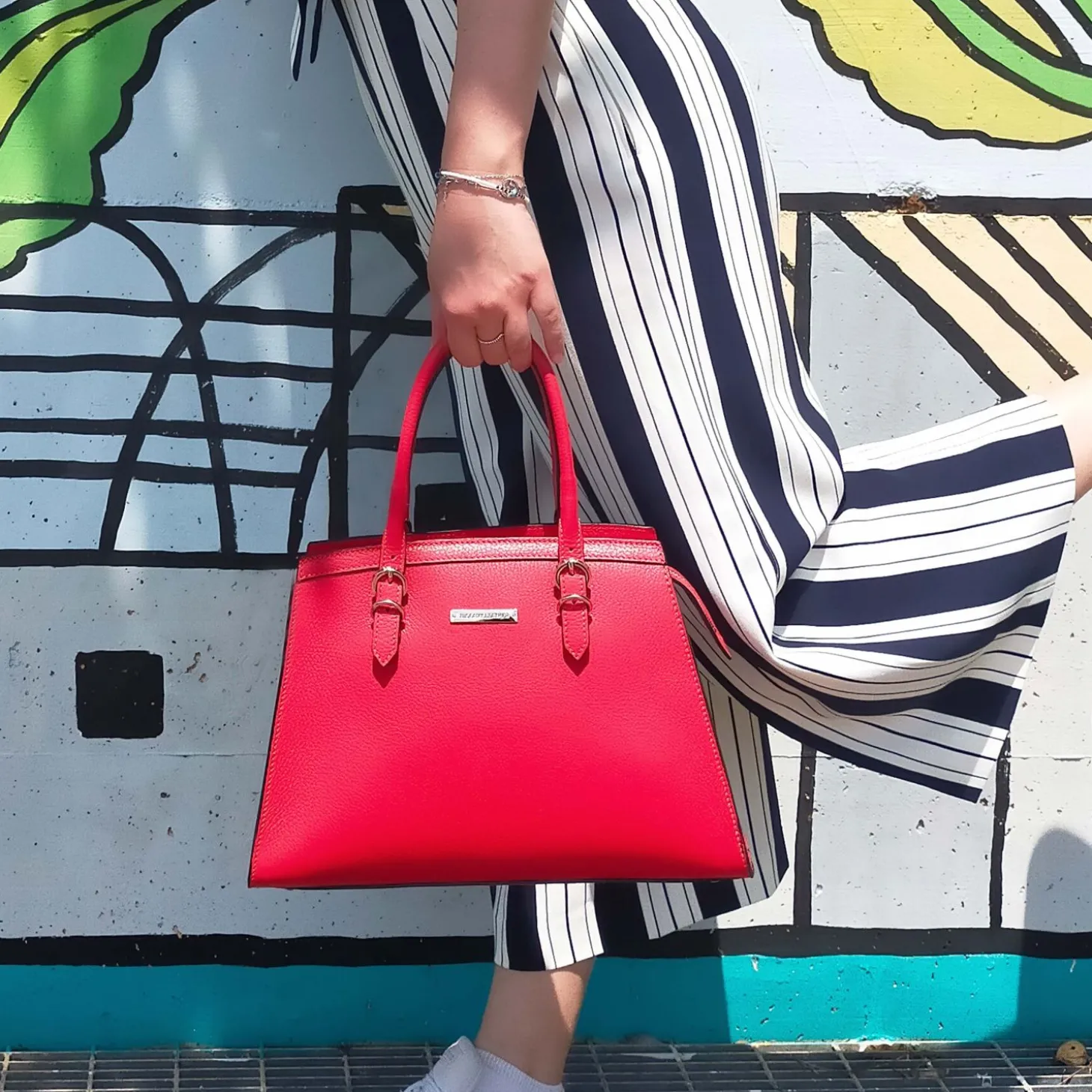 Handtasche aus Leder