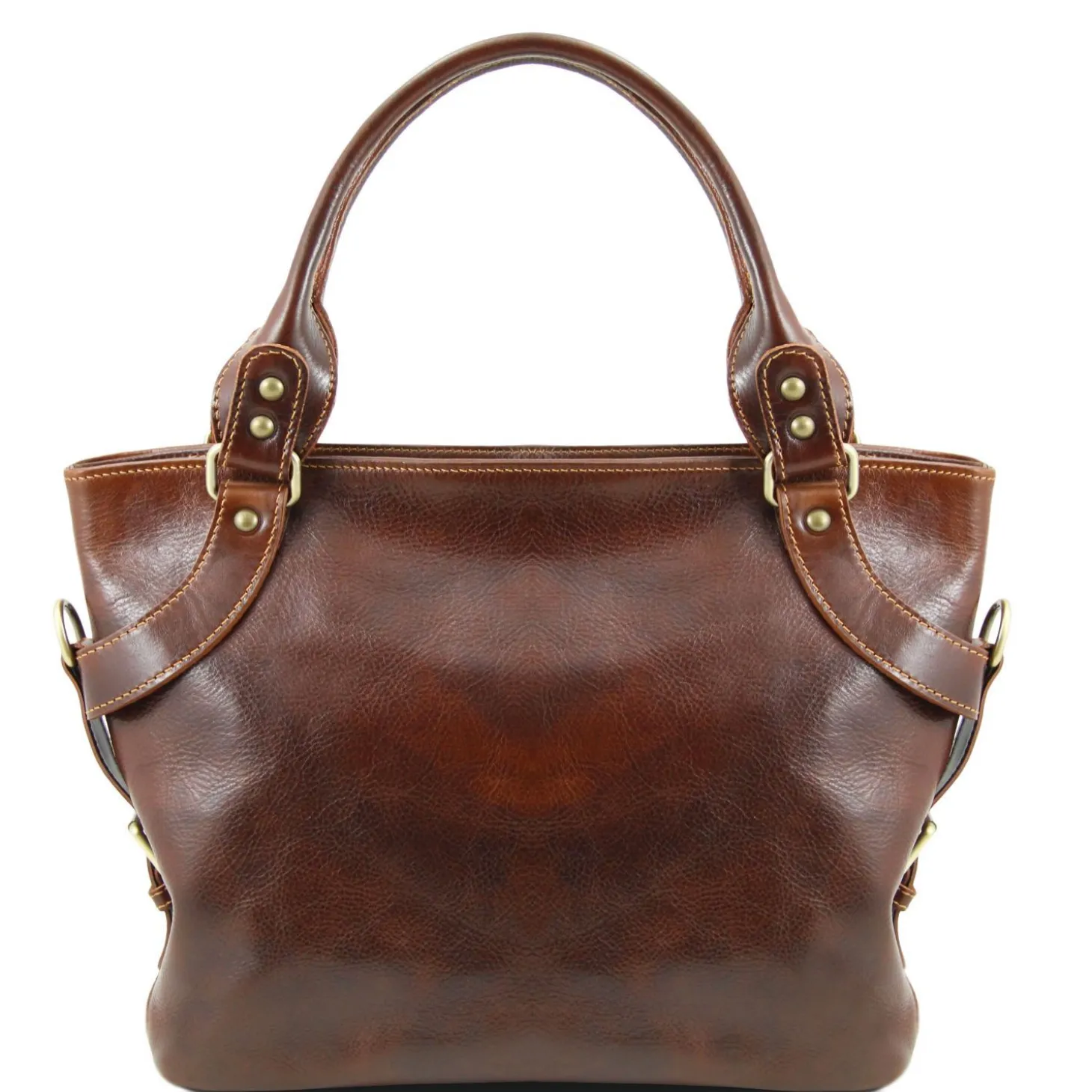Henkeltasche aus Leder