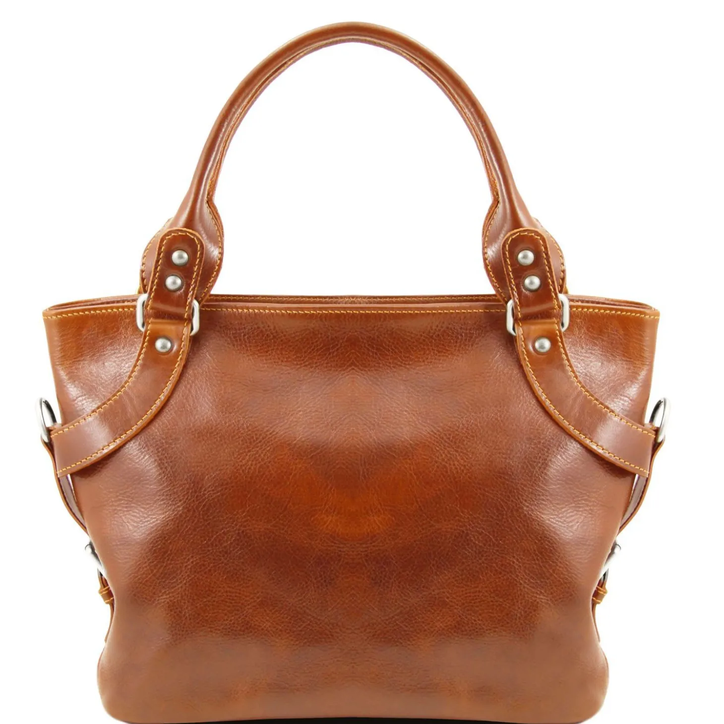 Henkeltasche aus Leder