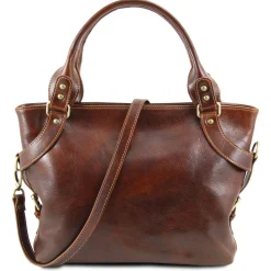 Henkeltasche aus Leder