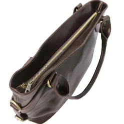 Henkeltasche aus Leder